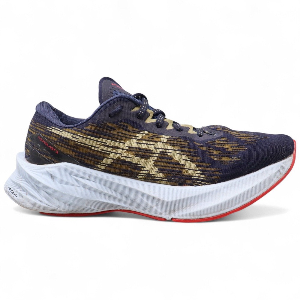 ASICS Novablast 3 Midnight Oil Running Shoes Men's Size 7 Athletic Sneakers